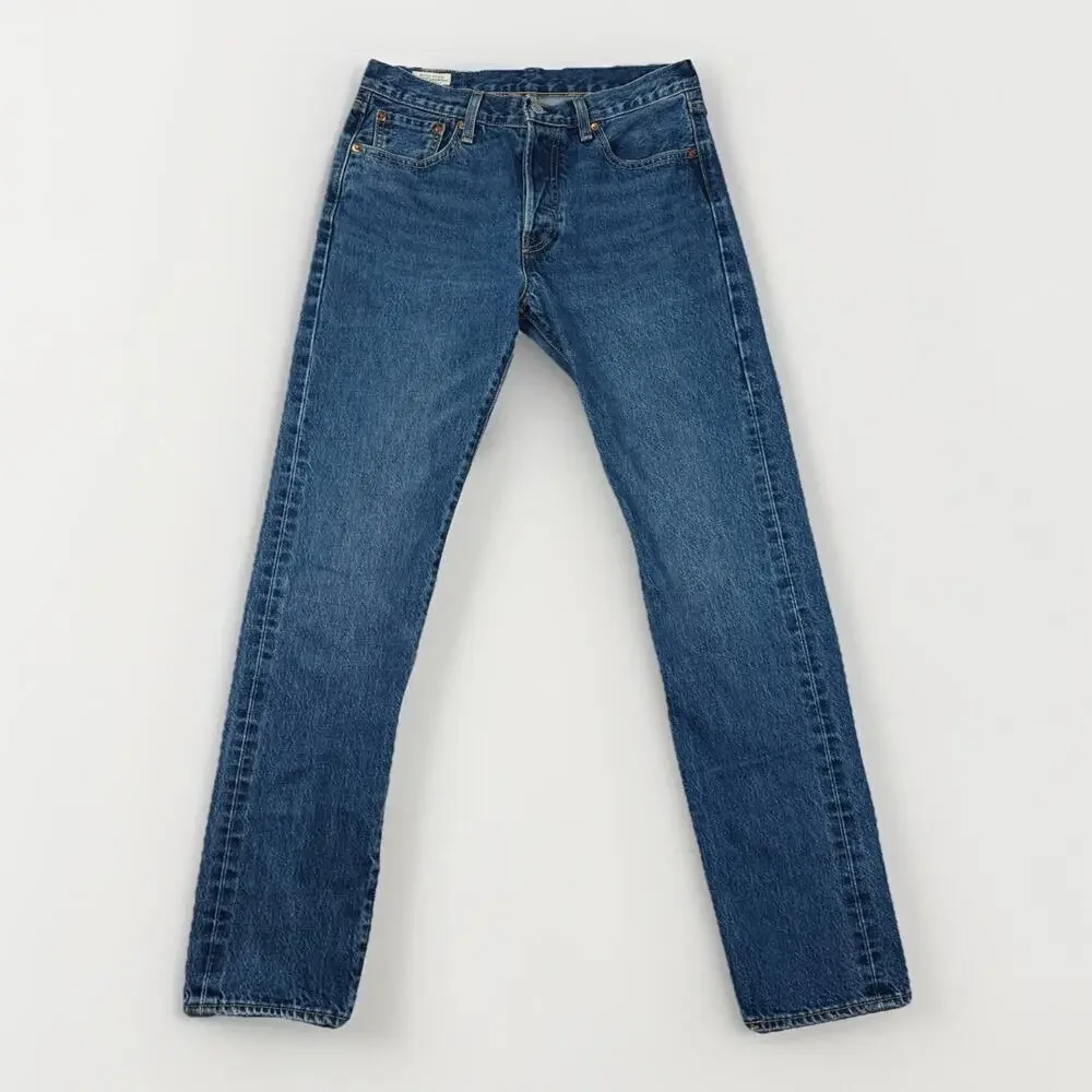 Levi’s 501 ST Premium Selvedge Denim Blue Jeans‎ Men's Size 30x32 Big E Tab